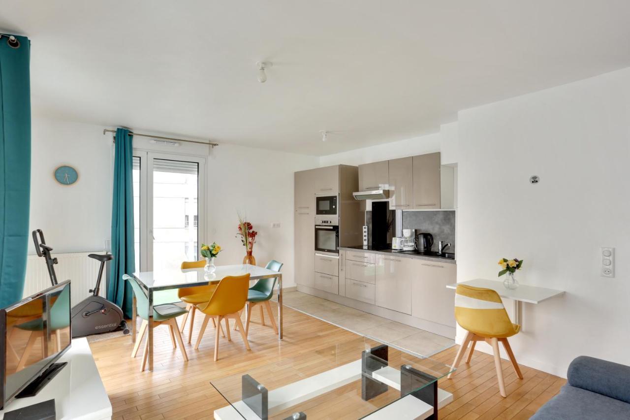 Chic Apart With Parking Near Paris Nanterre Exterior photo